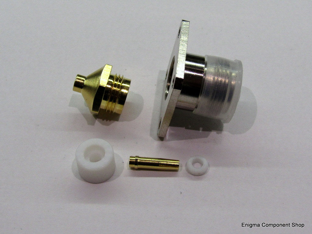 N-type Panel Socket for SM141 Size Coax | Enigma Component Shop Ltd