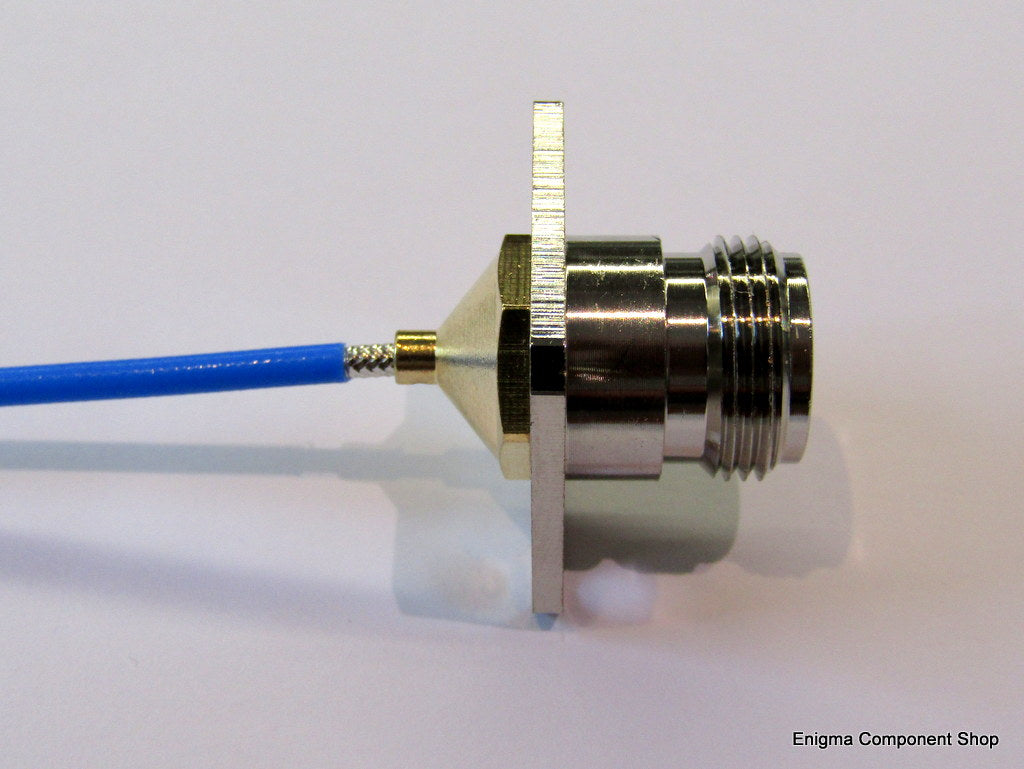 N-type Panel Socket for SM086 Size Coax | Enigma Component Shop Ltd