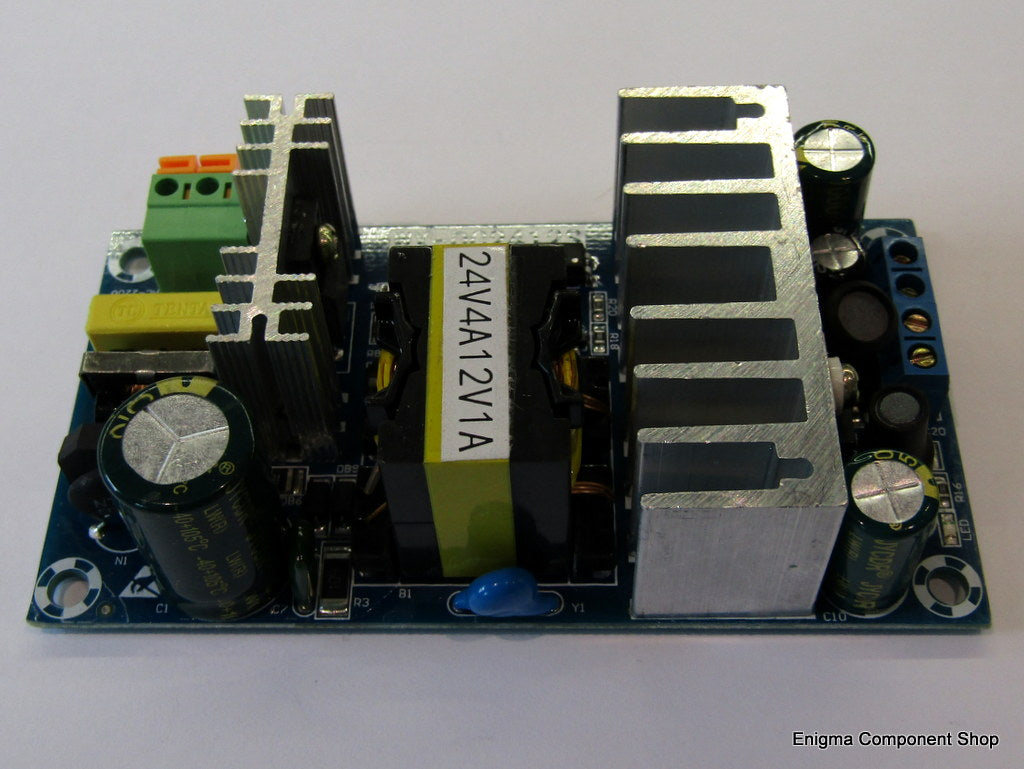 Alimentation à découpage double sortie 120W 24V 4A & 12V 1A – Enigma  Component Shop Ltd.