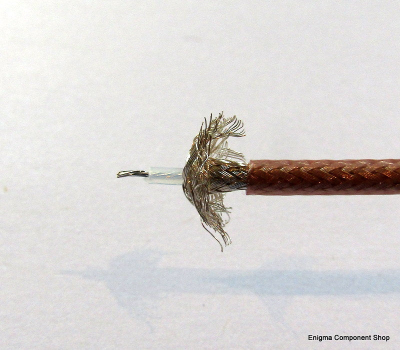 RG316D Double-shielded Coaxial Cable – Enigma Component Shop Ltd.