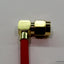 Right Angle SMA Connector for SM141 Conformable Cables