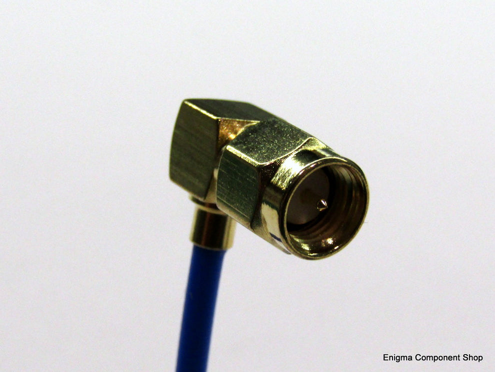 Right Angle SMA Connector for SM086 Conformable Cables