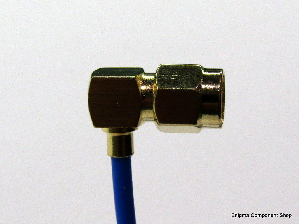 Right Angle SMA Connector for SM086 Conformable Cables