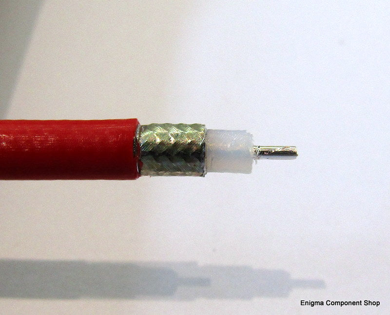 Huber + Suhner Sucoform SM-141-TC-FEP 50Ω Coaxial Cable