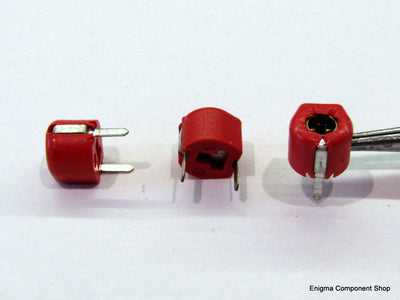 Murata TZ03T200ER169 6mm Trimmerkondensator 4-20pF Rosa-Rot