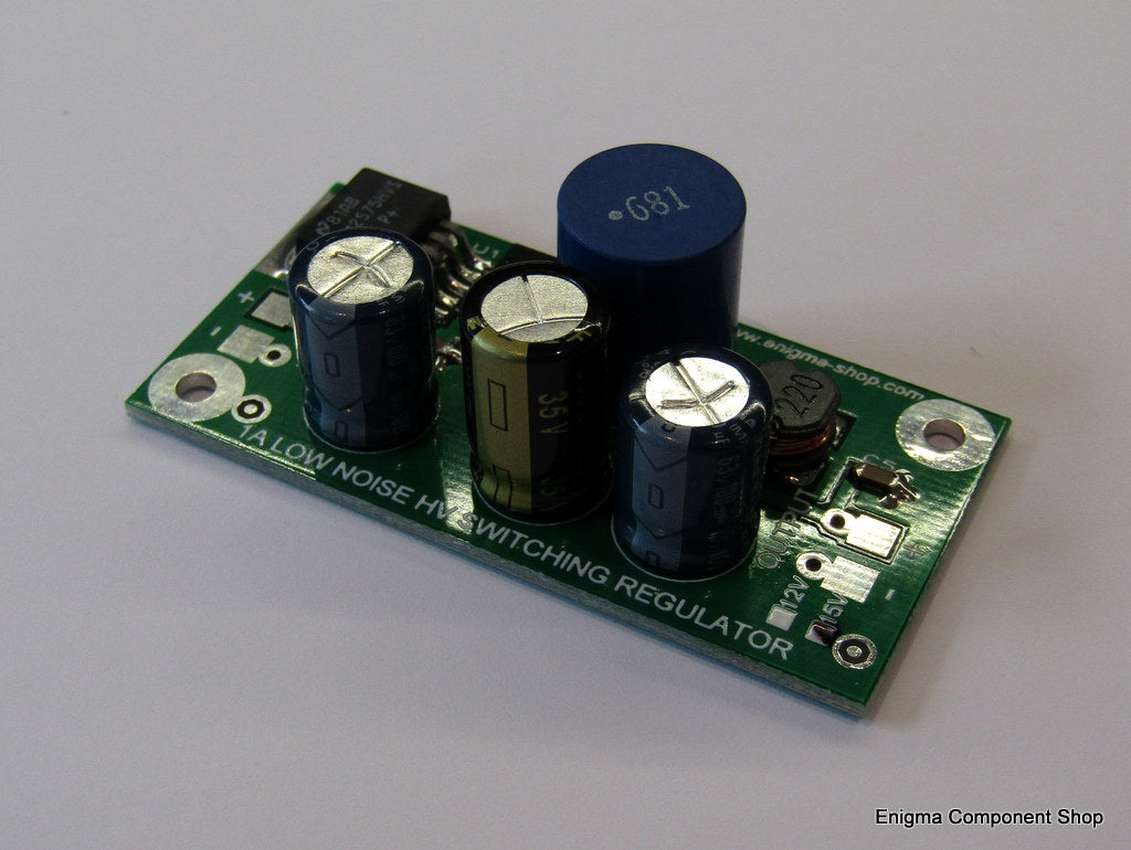 Low Noise 1A Voltage Regulator Module 12-15V v2